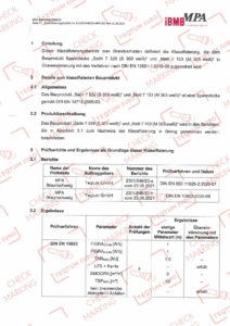 მასალის არააალებადი სერტიფიკატი 2