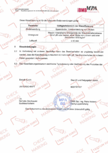 მასალის არააალებადი სერტიფიკატი 4